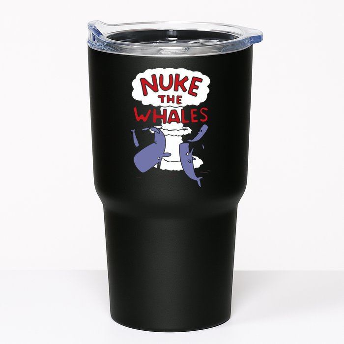 Nuke The Whales Funny Tumbler