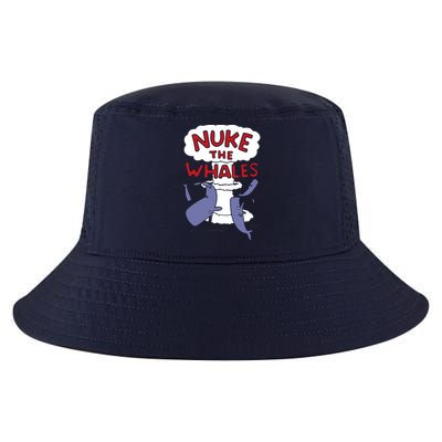 Nuke The Whales Funny Cool Comfort Performance Bucket Hat