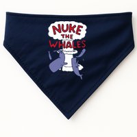 Nuke The Whales Funny USA-Made Doggie Bandana