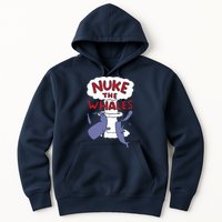 Nuke The Whales Funny Hoodie
