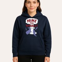 Nuke The Whales Funny Hoodie