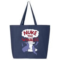 Nuke The Whales Funny 25L Jumbo Tote