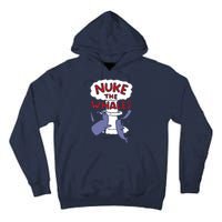 Nuke The Whales Funny Tall Hoodie