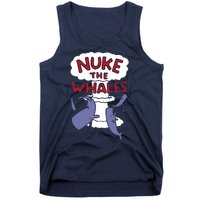 Nuke The Whales Funny Tank Top