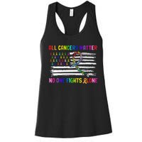 No Taki When Teacher Taki Funny Education Classroom Teacher Women's Racerback Tank