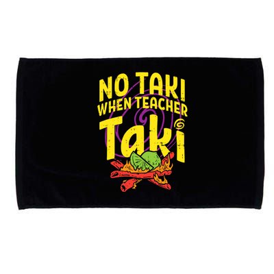 No Taki When Teacher Taki Microfiber Hand Towel