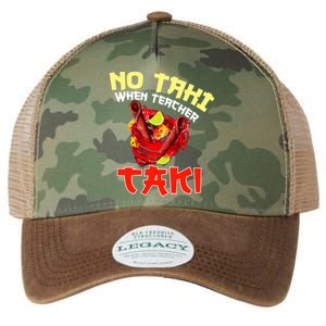 No Taki When Teacher Taki Cute Funny Education Classroom Meaningful Gift Legacy Tie Dye Trucker Hat