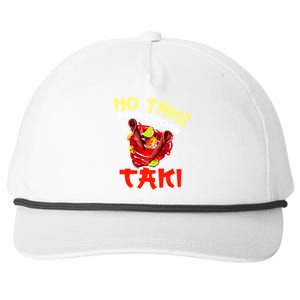 No Taki When Teacher Taki Cute Funny Education Classroom Meaningful Gift Snapback Five-Panel Rope Hat