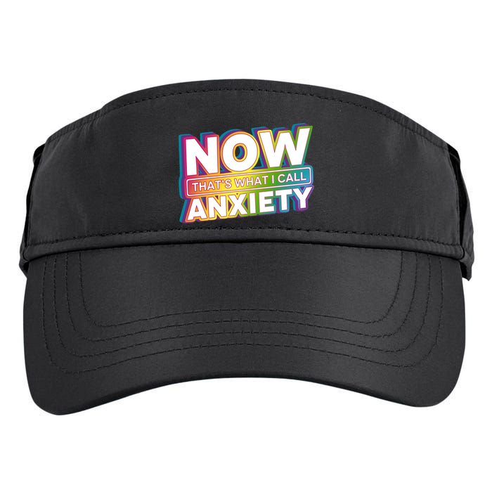 Now Thats What I Call Anxiety Funny Parody Adult Drive Performance Visor