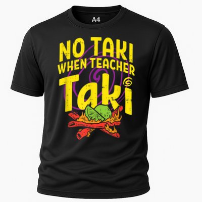 No Taki When Teacher Taki Cute Education Classroom Performance Shirt