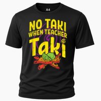 No Taki When Teacher Taki Cute Education Classroom Cooling Performance Crew T-Shirt