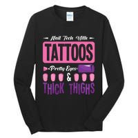 Nail Tech With Tattoos Pretty Nail Technician Nail Polish Tall Long Sleeve T-Shirt