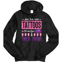 Nail Tech With Tattoos Pretty Nail Technician Nail Polish Tie Dye Hoodie