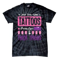 Nail Tech With Tattoos Pretty Nail Technician Nail Polish Tie-Dye T-Shirt