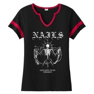 Nails They WonT Be Forgiven Ladies Halftime Notch Neck Tee