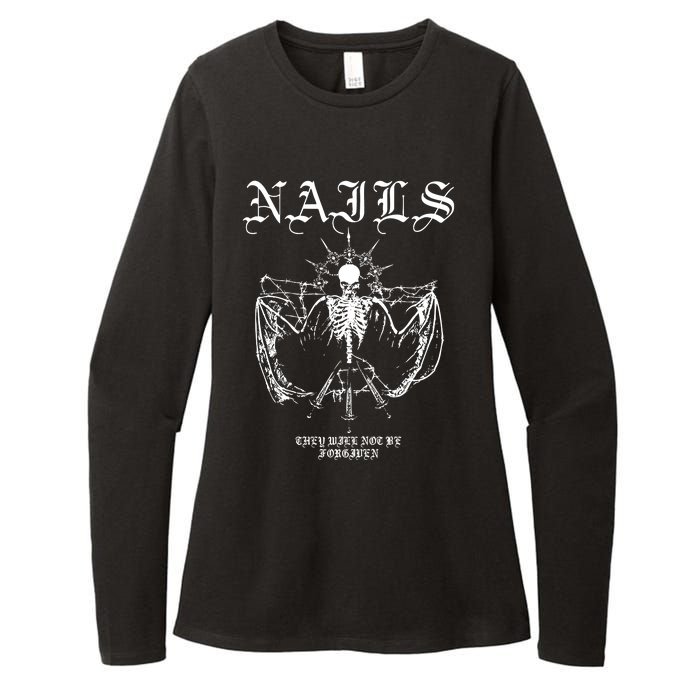 Nails They WonT Be Forgiven Womens CVC Long Sleeve Shirt