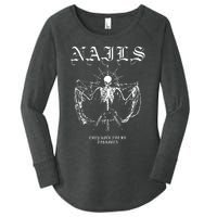 Nails They WonT Be Forgiven Women's Perfect Tri Tunic Long Sleeve Shirt