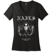 Nails They WonT Be Forgiven Women's V-Neck T-Shirt