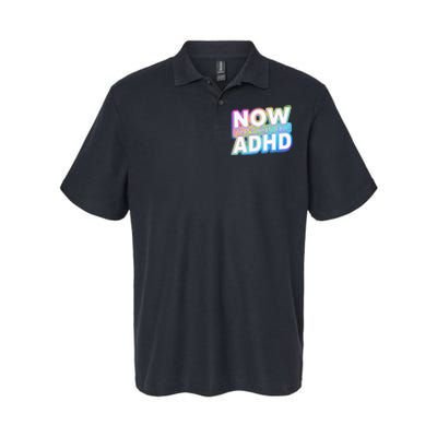 Now That’s What I Call ADHD Funny Mental Health Awareness Softstyle Adult Sport Polo