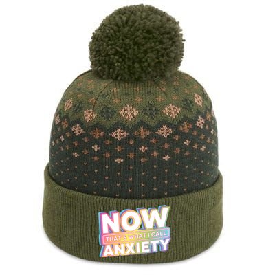 Now That’S What I Call Anxiety The Baniff Cuffed Pom Beanie