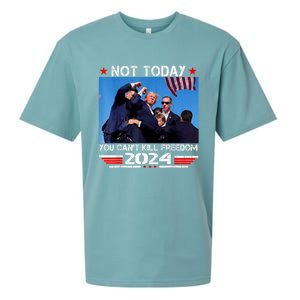 Not Today You CanT Kill Freedom Stronger President Sueded Cloud Jersey T-Shirt