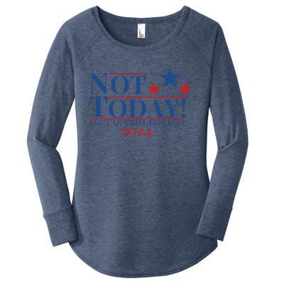 Not Today You CanT Kill Freedom Women's Perfect Tri Tunic Long Sleeve Shirt