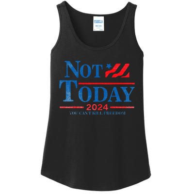 Not Today You CanT Kill Freedom Ladies Essential Tank