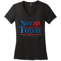 Not Today You CanT Kill Freedom Women's V-Neck T-Shirt