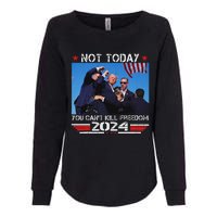 Not Today You CanT Kill Freedom Stronger Womens California Wash Sweatshirt