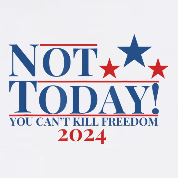 Not Today You CanT Kill Freedom Apron