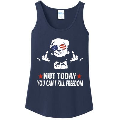 Not Today You CanT Kill Freedom Ladies Essential Tank