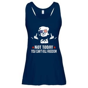 Not Today You CanT Kill Freedom Ladies Essential Flowy Tank