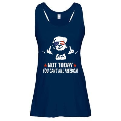 Not Today You CanT Kill Freedom Ladies Essential Flowy Tank