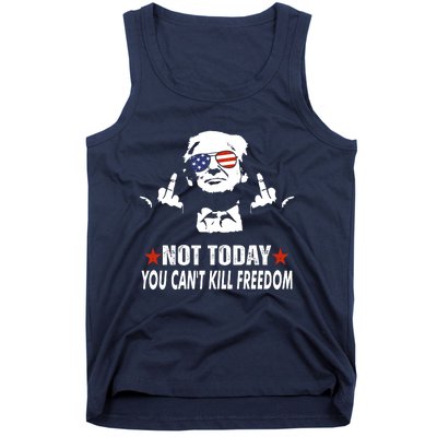 Not Today You CanT Kill Freedom Tank Top