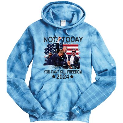 Not Today You CanT Kill Freedom Tie Dye Hoodie