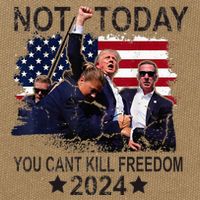 Not Today You CanT Kill Freedom Cotton Canvas Backpack