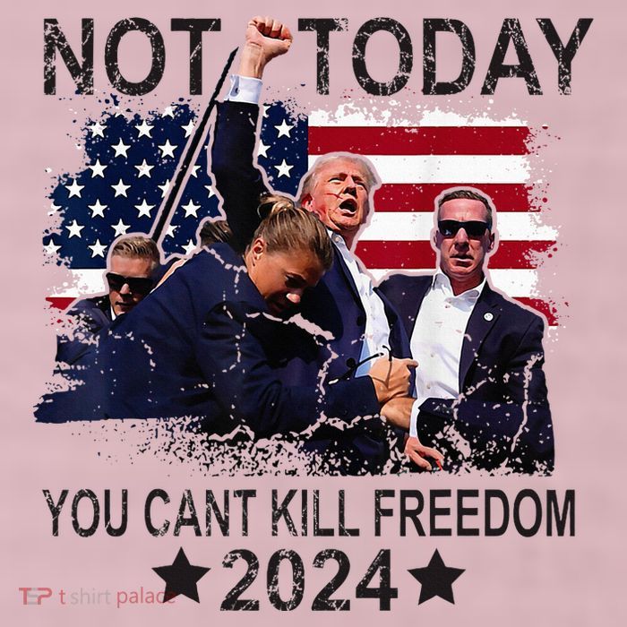 Not Today You CanT Kill Freedom 25L Jumbo Tote