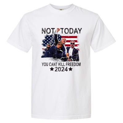 Not Today You CanT Kill Freedom Garment-Dyed Heavyweight T-Shirt