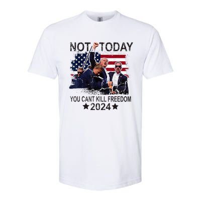 Not Today You CanT Kill Freedom Softstyle CVC T-Shirt