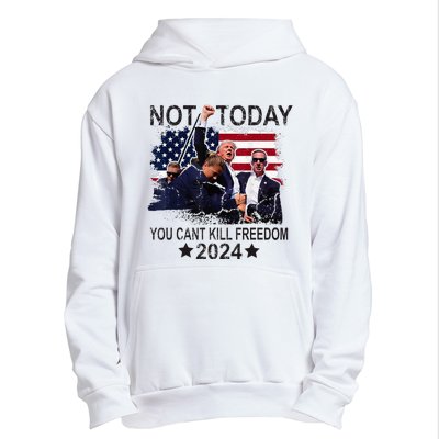 Not Today You CanT Kill Freedom Urban Pullover Hoodie