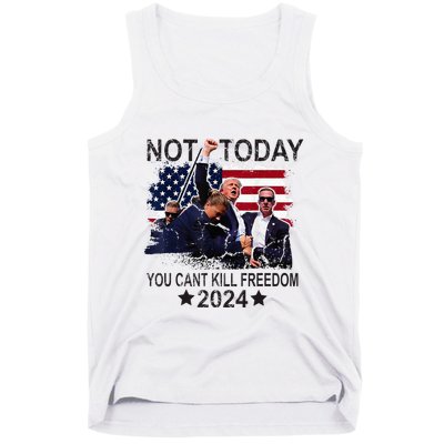 Not Today You CanT Kill Freedom Tank Top