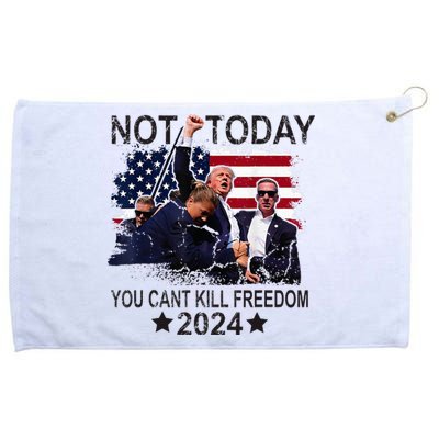 Not Today You CanT Kill Freedom Grommeted Golf Towel