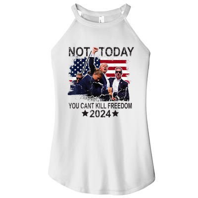 Not Today You CanT Kill Freedom Women's Perfect Tri Rocker Tank