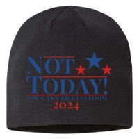 Not Today You CanT Kill Freedom Stronger Sustainable Beanie