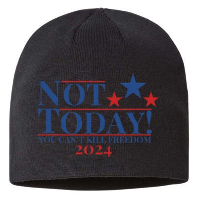 Not Today You CanT Kill Freedom Stronger Sustainable Beanie