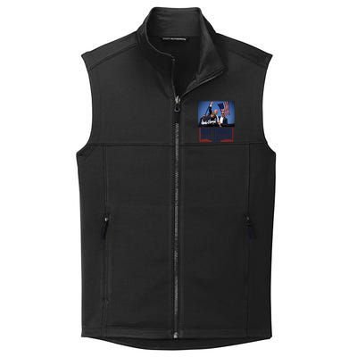 Not Today You CanT Kill Freedom Donald Trump Survived Shooter Collective Smooth Fleece Vest