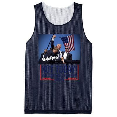 Not Today You CanT Kill Freedom Donald Trump Survived Shooter Mesh Reversible Basketball Jersey Tank