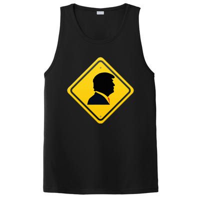 New! Trump Yellow Yield Road Sign Trump Road Yield Sign PosiCharge Competitor Tank