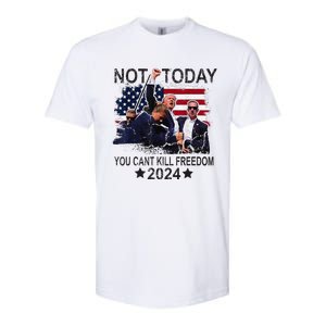 Not Today You CanT Kill Freedom Softstyle CVC T-Shirt