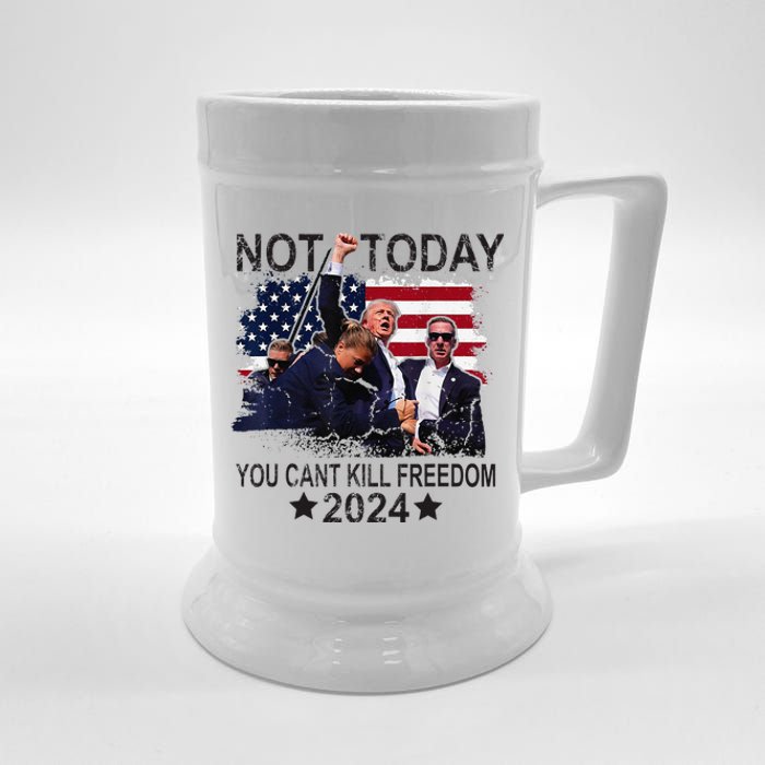 Not Today You CanT Kill Freedom Beer Stein